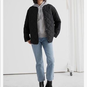 James Perse puff chore bomber quilted coat Sz. 3